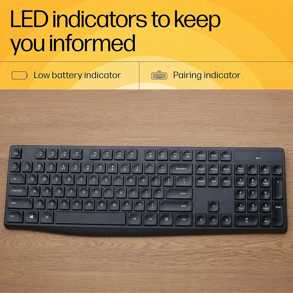HP CS10 WIRELESS KEYBOARD & MOUSE HP CS10 WIRELESS KEYBOARD & MOUSE